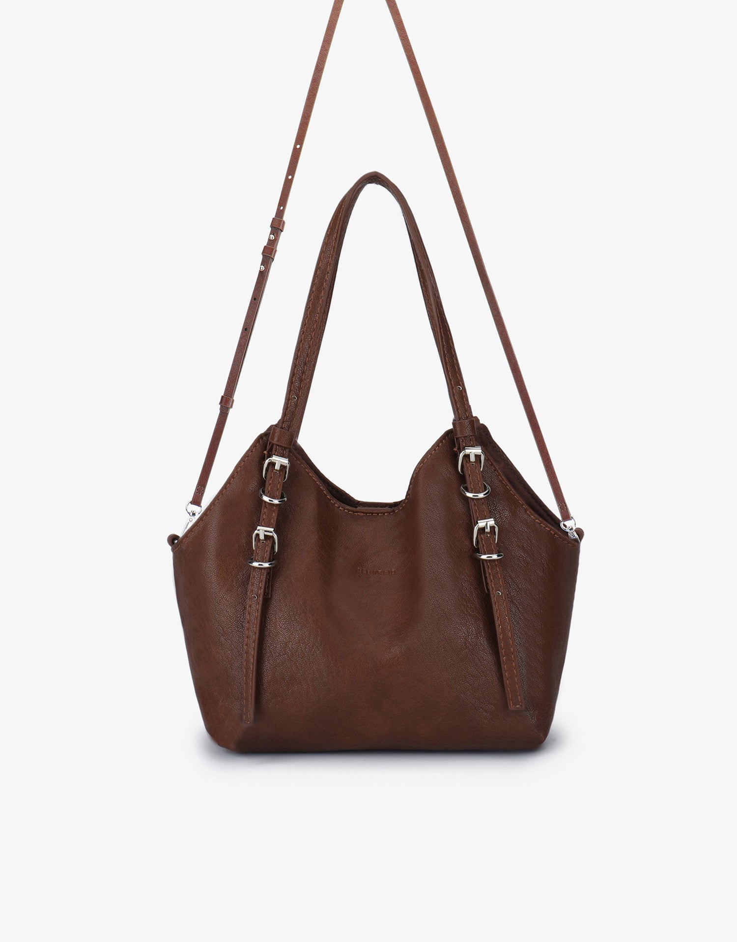 MAZIE TOTE SMALL BROWN - REMI/REID