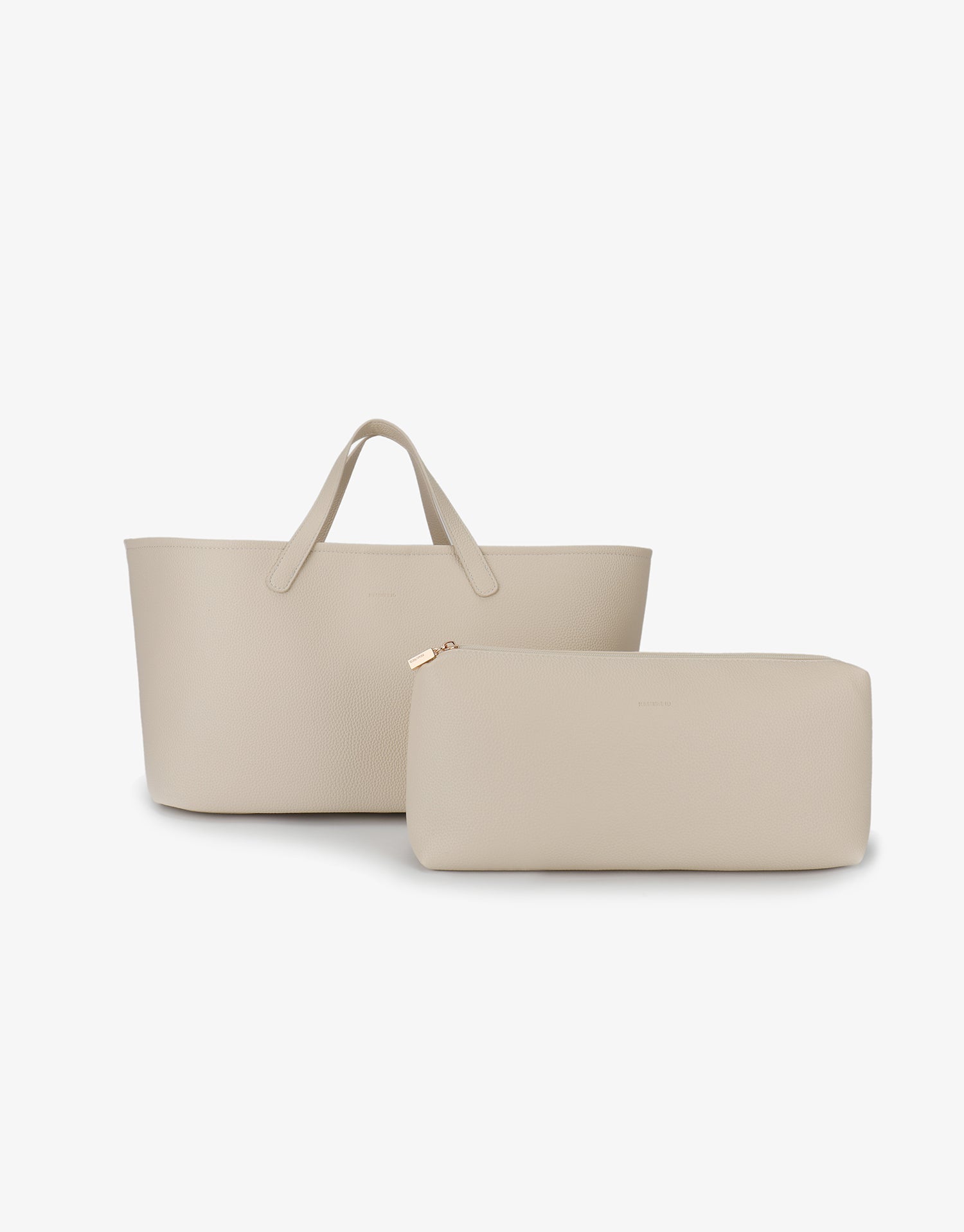 NALA TOTE EAST WEST SHORT CREAM - REMI/REID