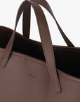 NALA TOTE EAST WEST SHORT ESPRESSO - REMI/REID