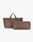 NALA TOTE EAST WEST SHORT ESPRESSO - REMI/REID
