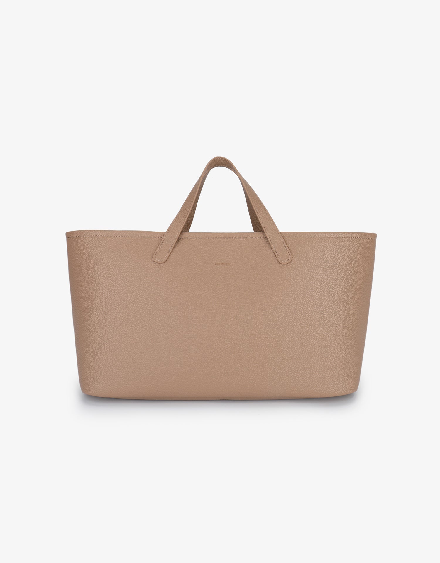 NALA TOTE EAST WEST SHORT TAUPE - REMI/REID