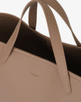 NALA TOTE EAST WEST SHORT TAUPE - REMI/REID