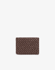 NIEVES WOVEN CLUTCH ESPRESSO - REMI/REID