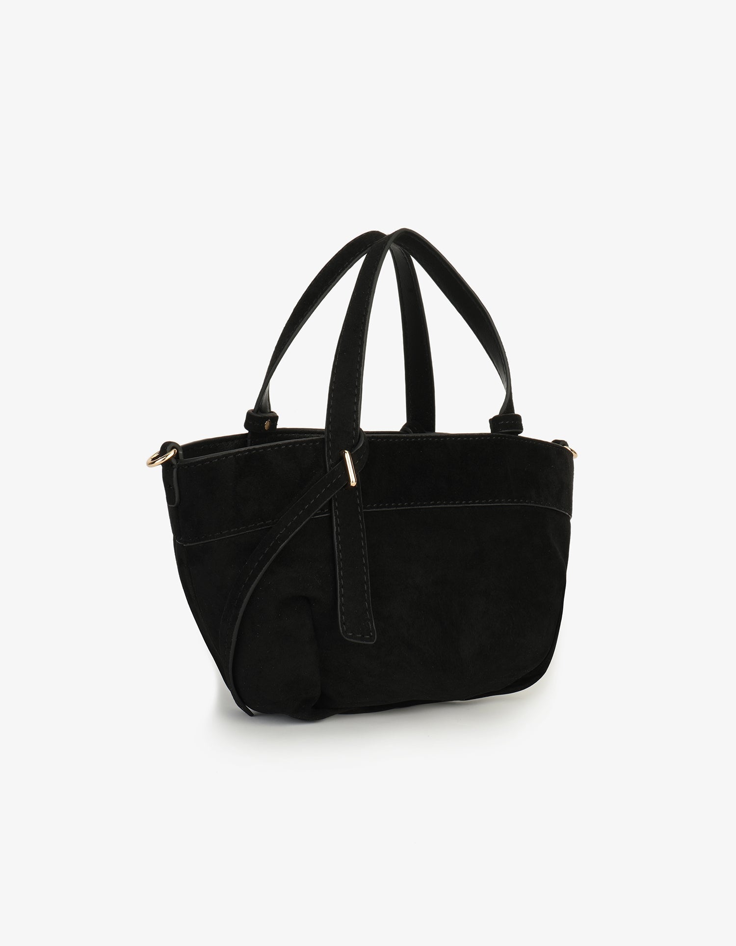 NINETTE MINI FAUX SUEDE BLACK - REMI/REID