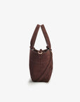 NINETTE MINI FAUX SUEDE CHOCOLATE - REMI/REID