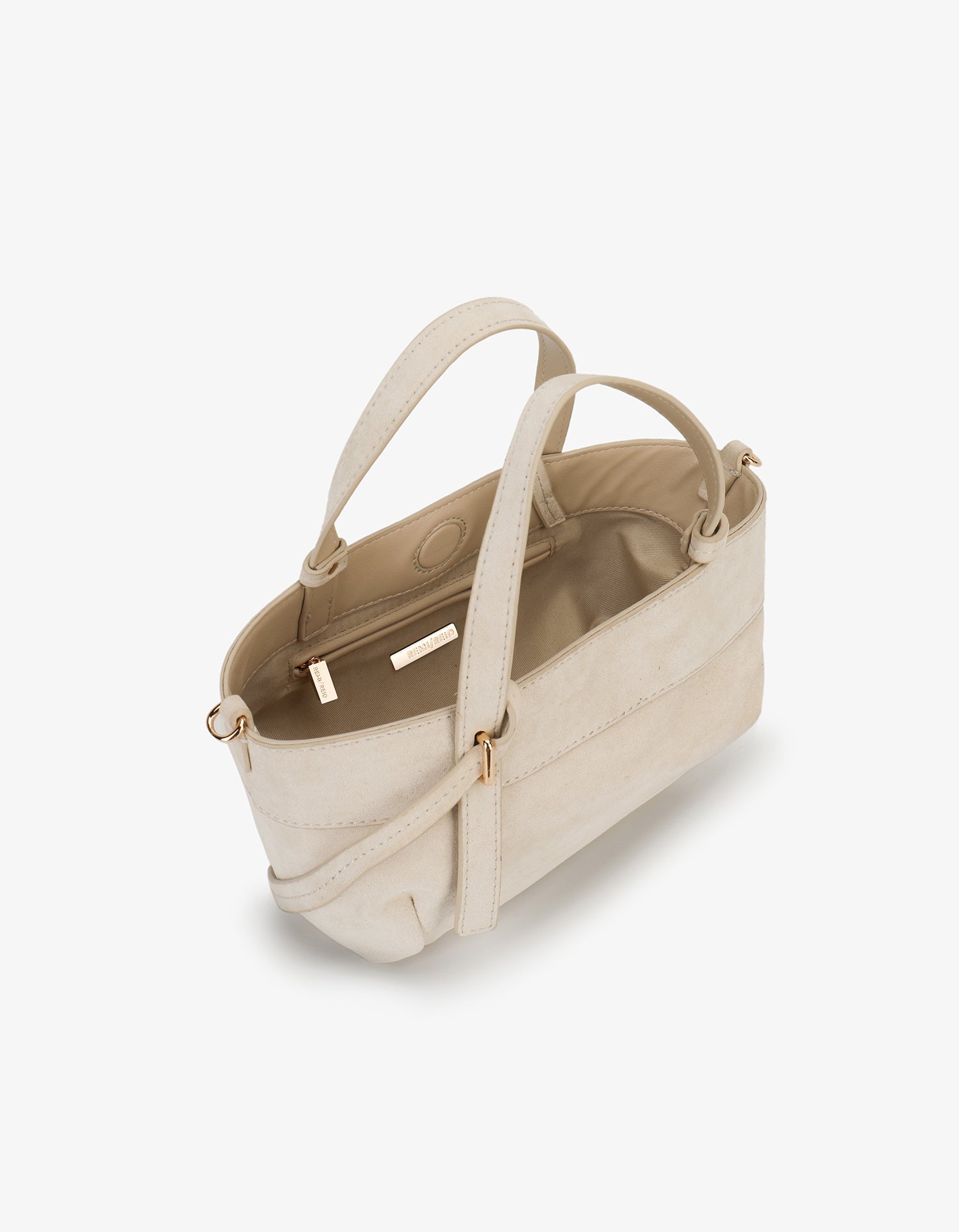 NINETTE MINI FAUX SUEDE CREAM - REMI/REID
