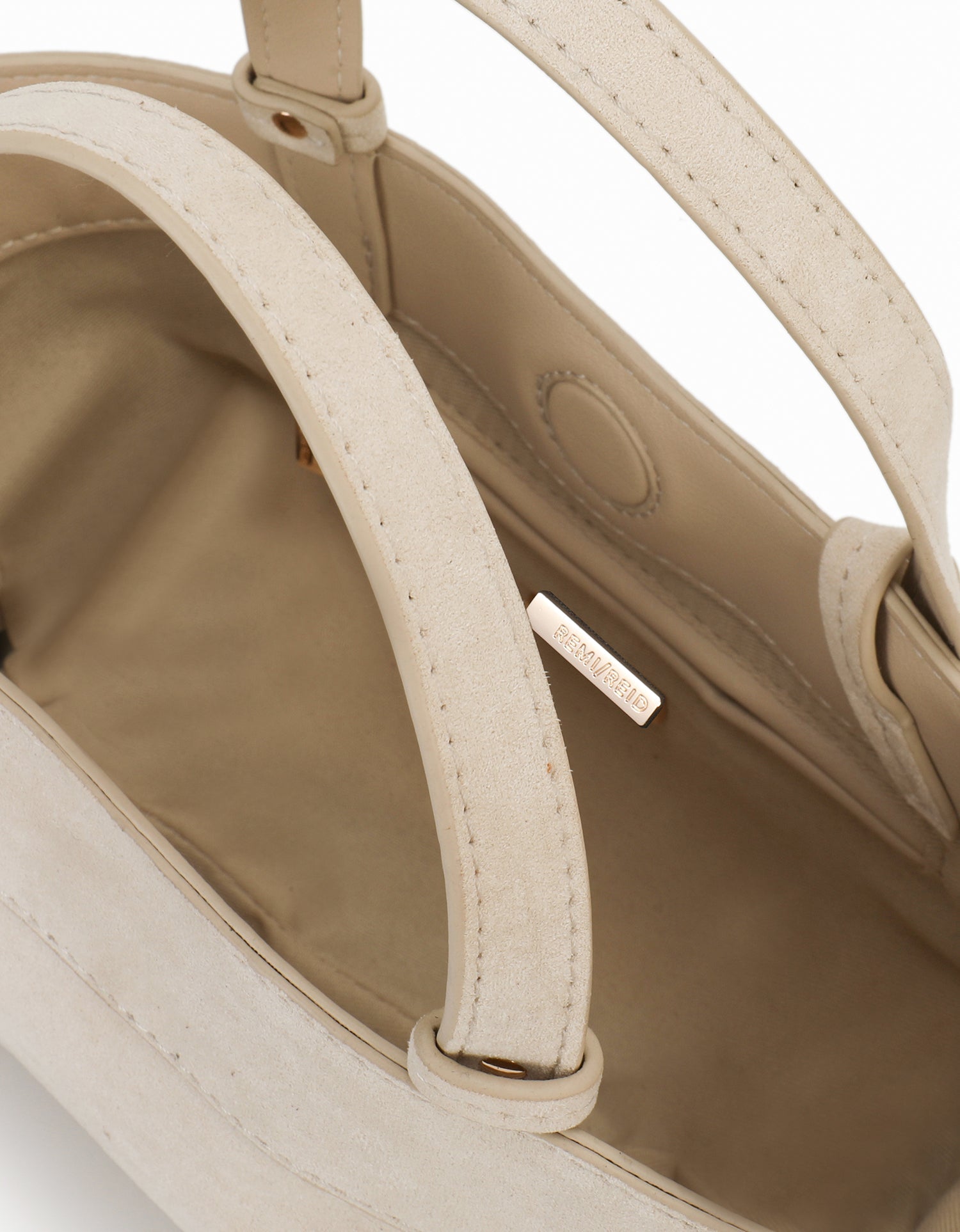 NINETTE MINI FAUX SUEDE CREAM - REMI/REID