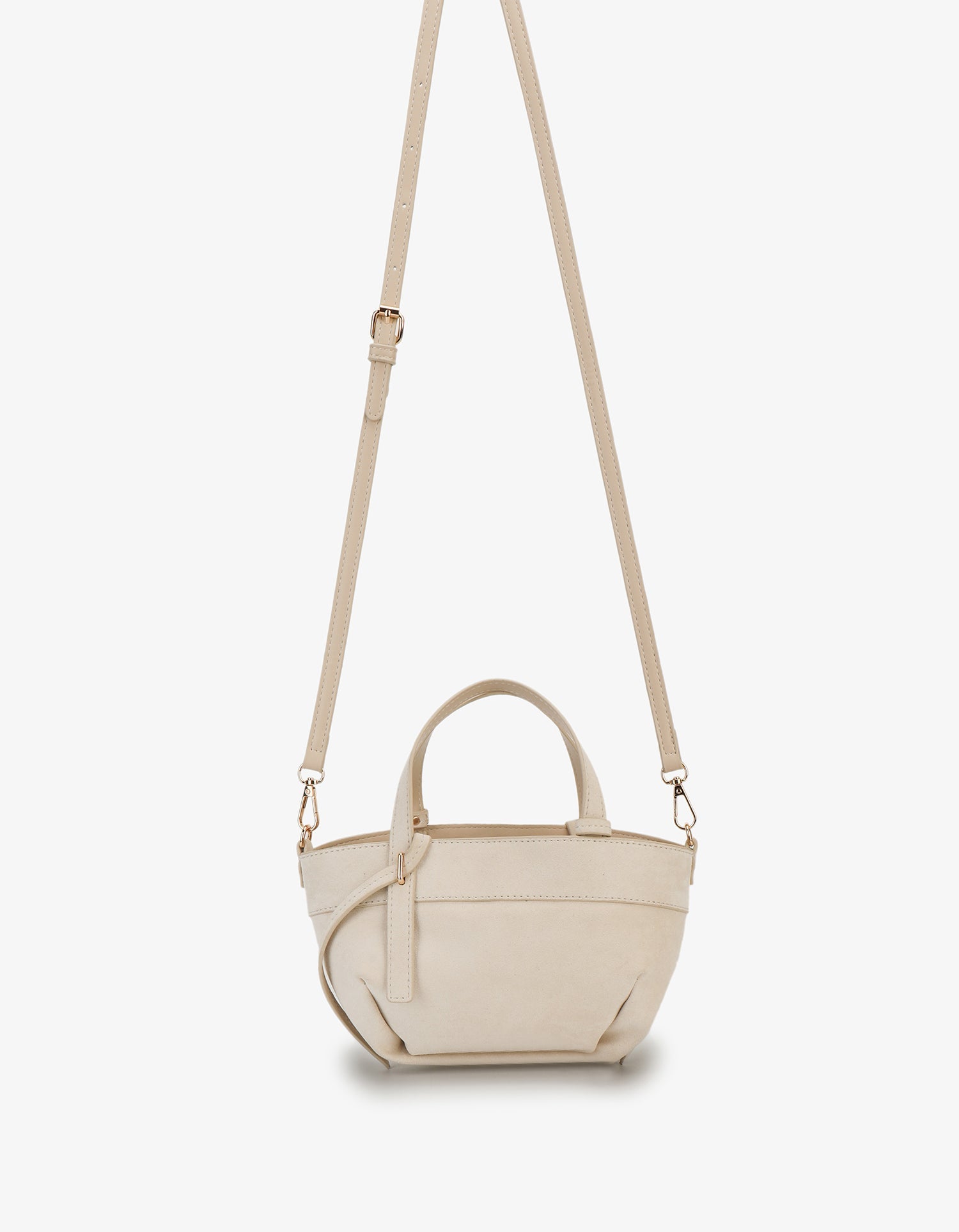 NINETTE MINI FAUX SUEDE CREAM - REMI/REID