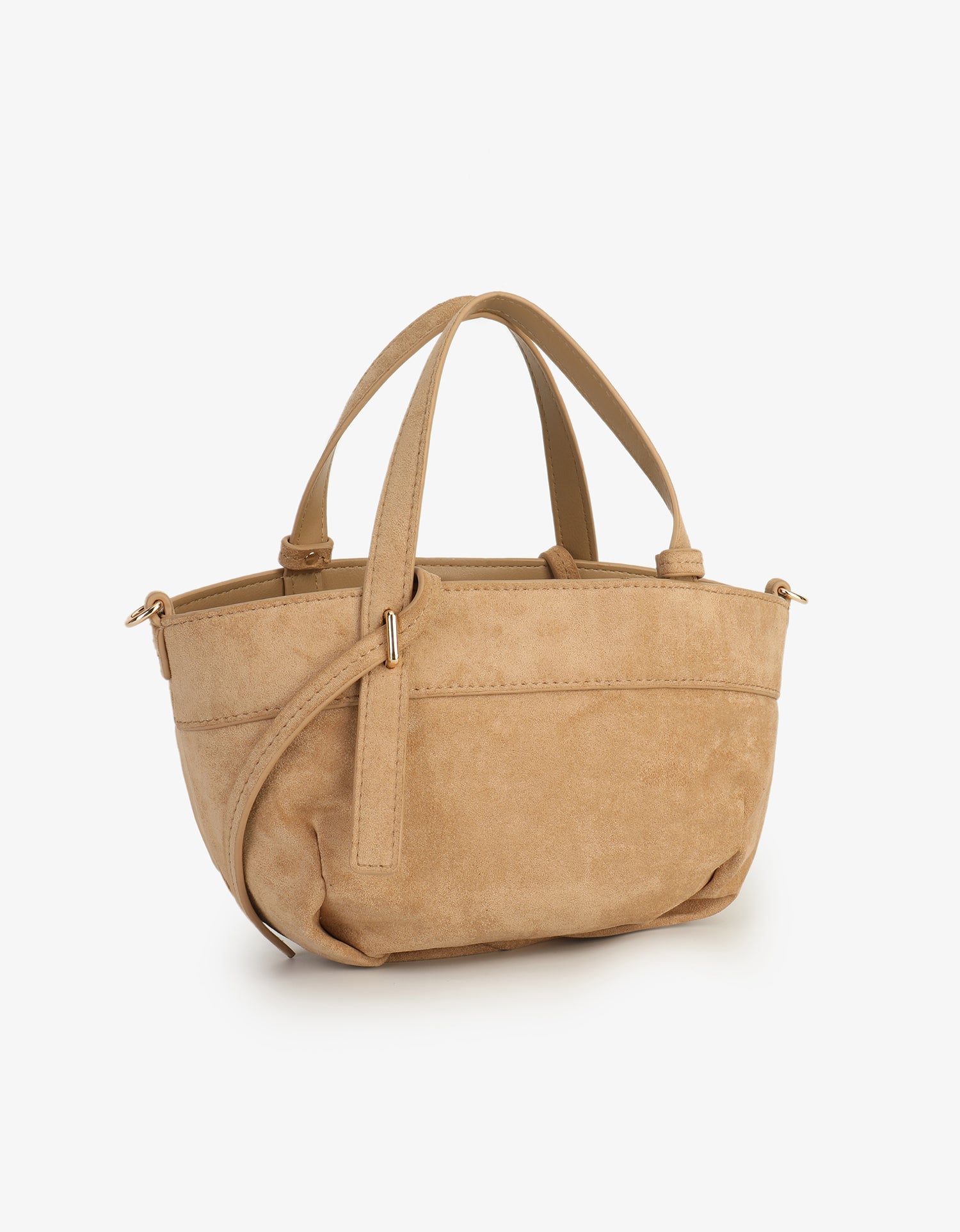 NINETTE MINI FAUX SUEDE LIGHT TAN - REMI/REID