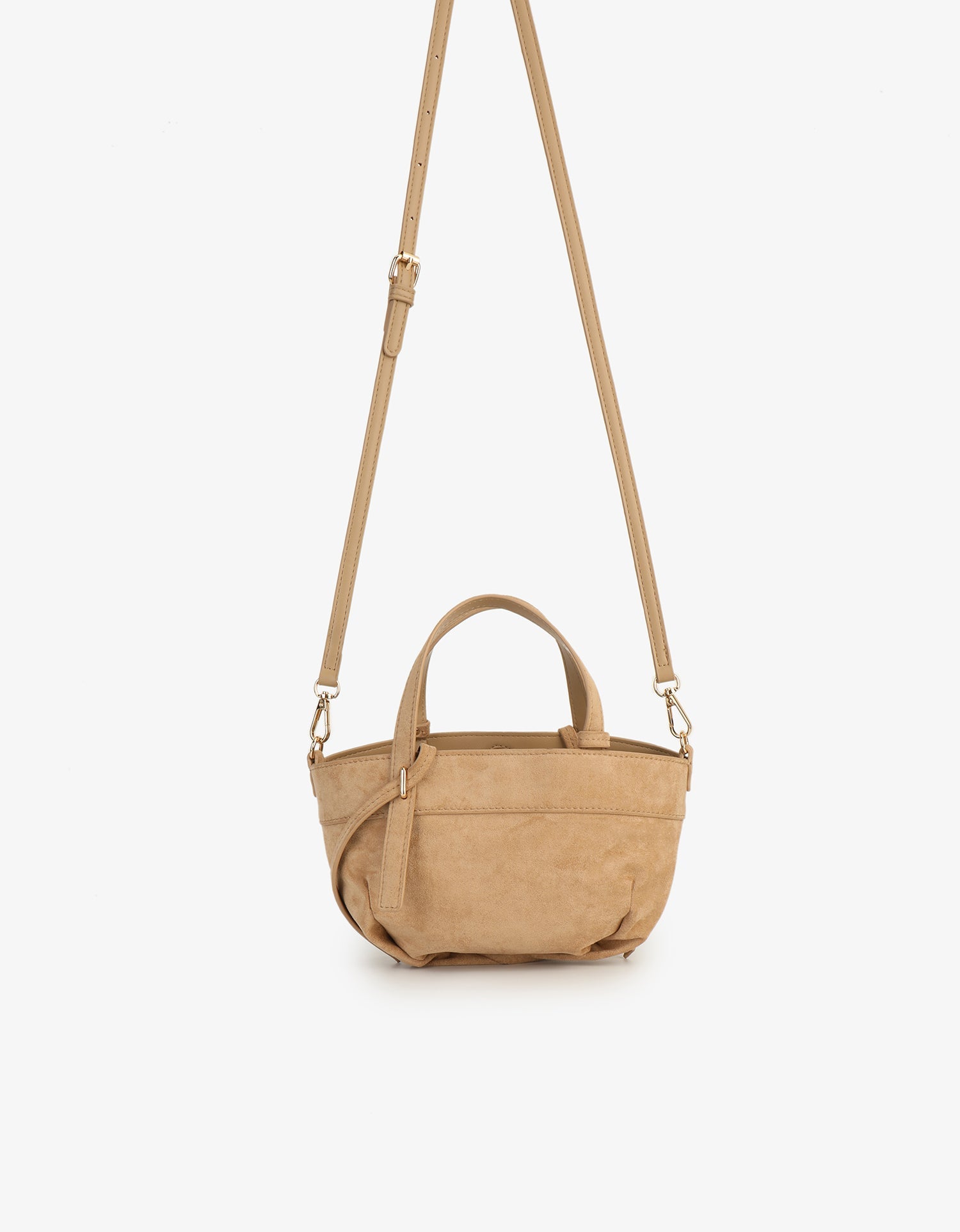 NINETTE MINI FAUX SUEDE LIGHT TAN - REMI/REID