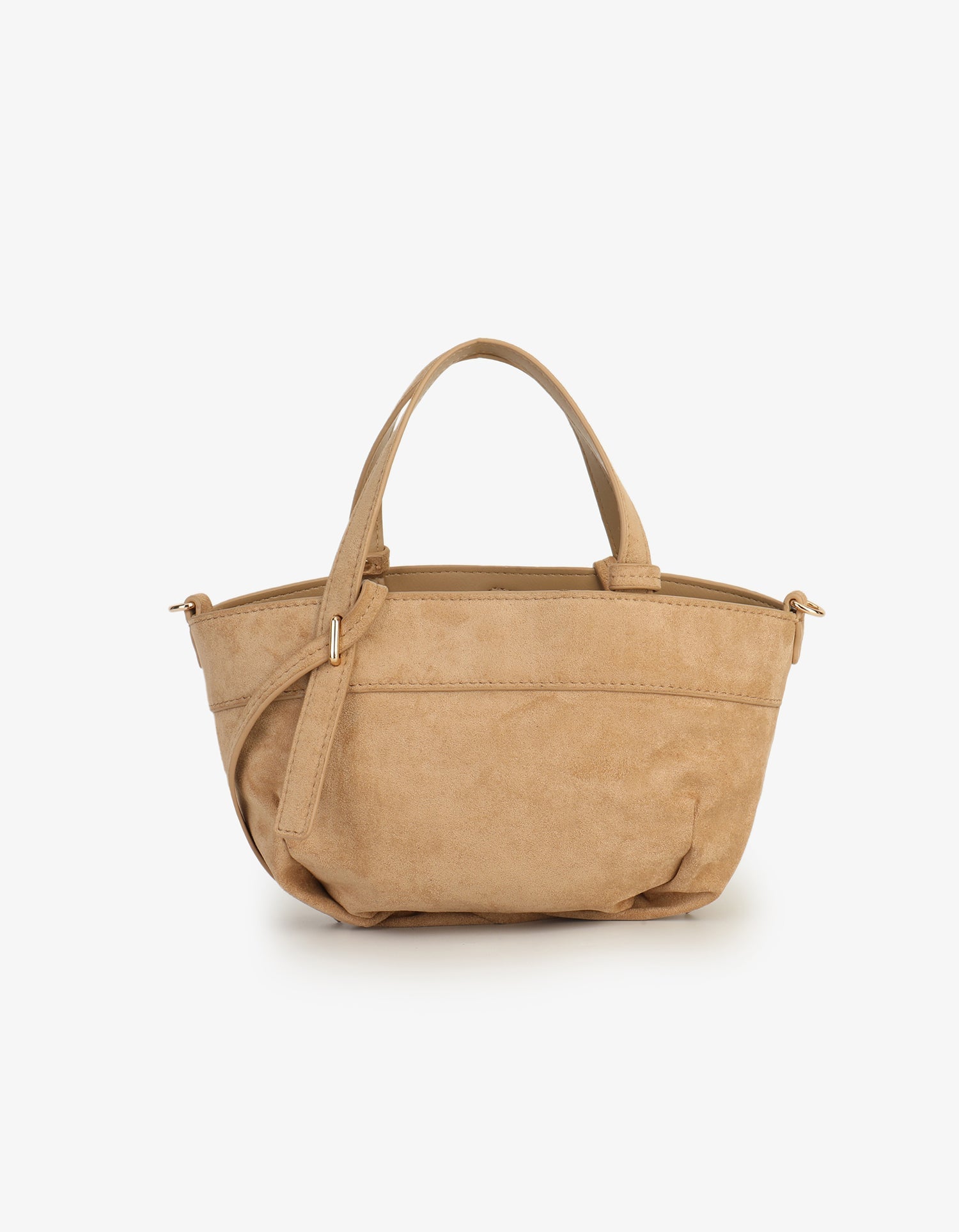 NINETTE MINI FAUX SUEDE LIGHT TAN - REMI/REID