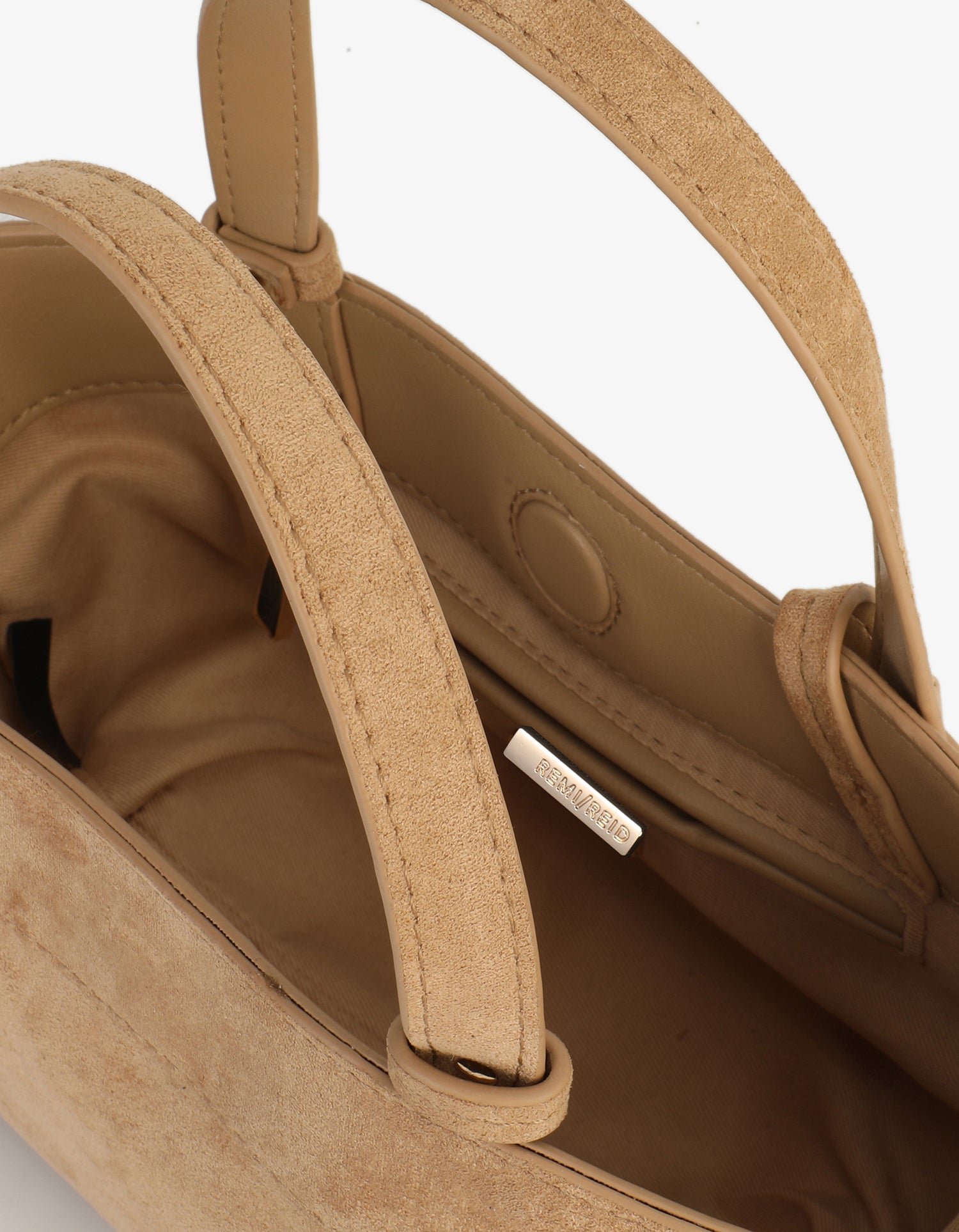 NINETTE MINI FAUX SUEDE LIGHT TAN - REMI/REID