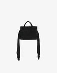 NOE FRINGE FAUX SUEDE SHORT BLACK - REMI/REID