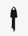 NOE FRINGE FAUX SUEDE SHORT BLACK - REMI/REID
