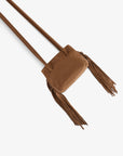 NOE FRINGE FAUX SUEDE SHORT CAMEL - REMI/REID