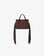 NOE FRINGE FAUX SUEDE SHORT CHOCOLATE - REMI/REID
