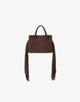 NOE FRINGE FAUX SUEDE SHORT CHOCOLATE - REMI/REID