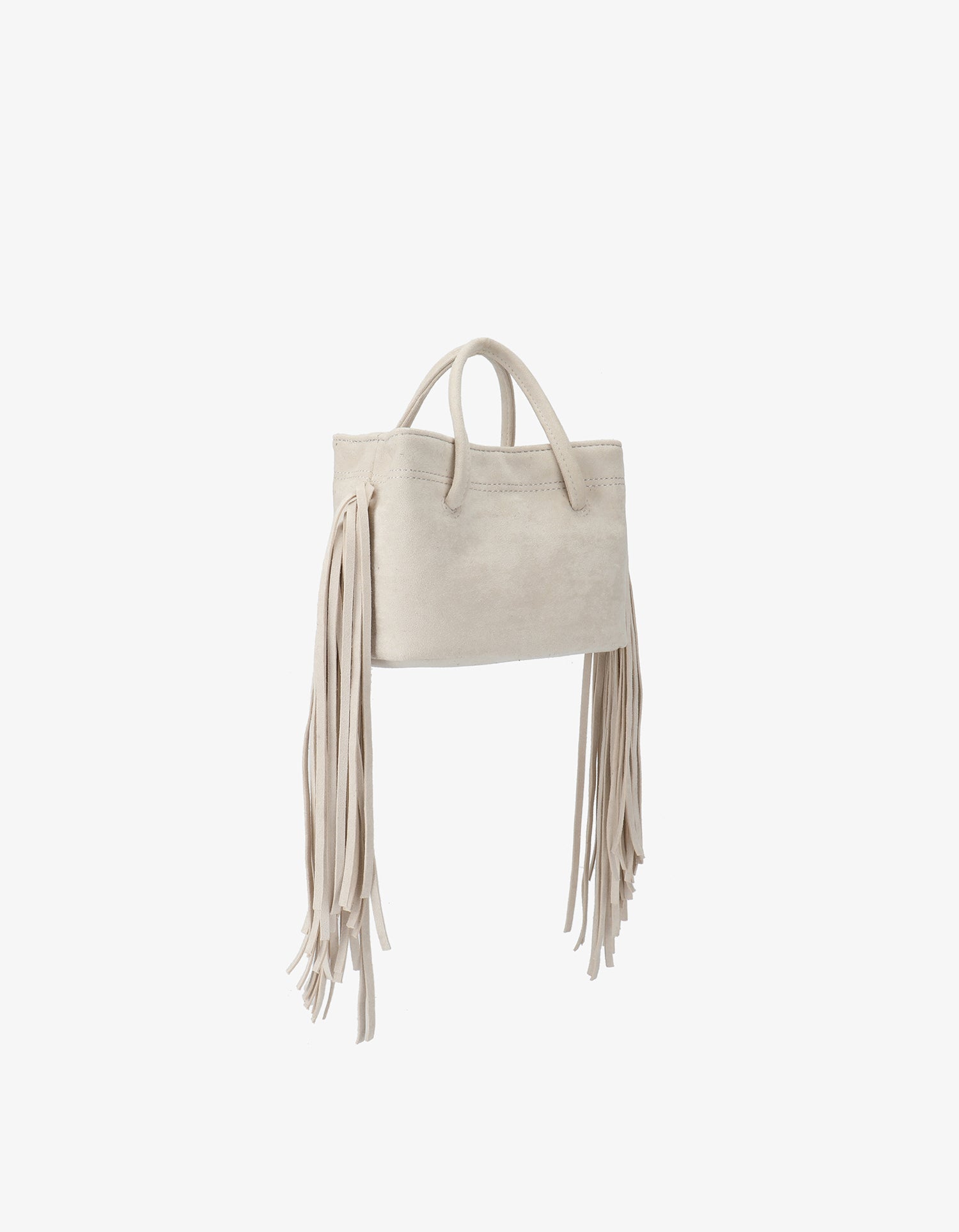 NOE FRINGE FAUX SUEDE SHORT CREAM - REMI/REID