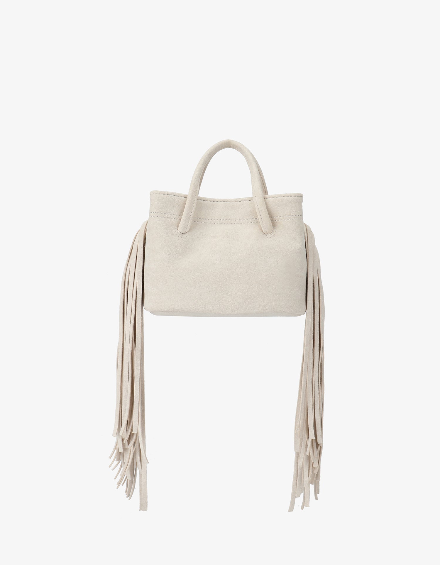 NOE FRINGE FAUX SUEDE SHORT CREAM - REMI/REID