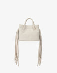 NOE FRINGE FAUX SUEDE SHORT CREAM - REMI/REID