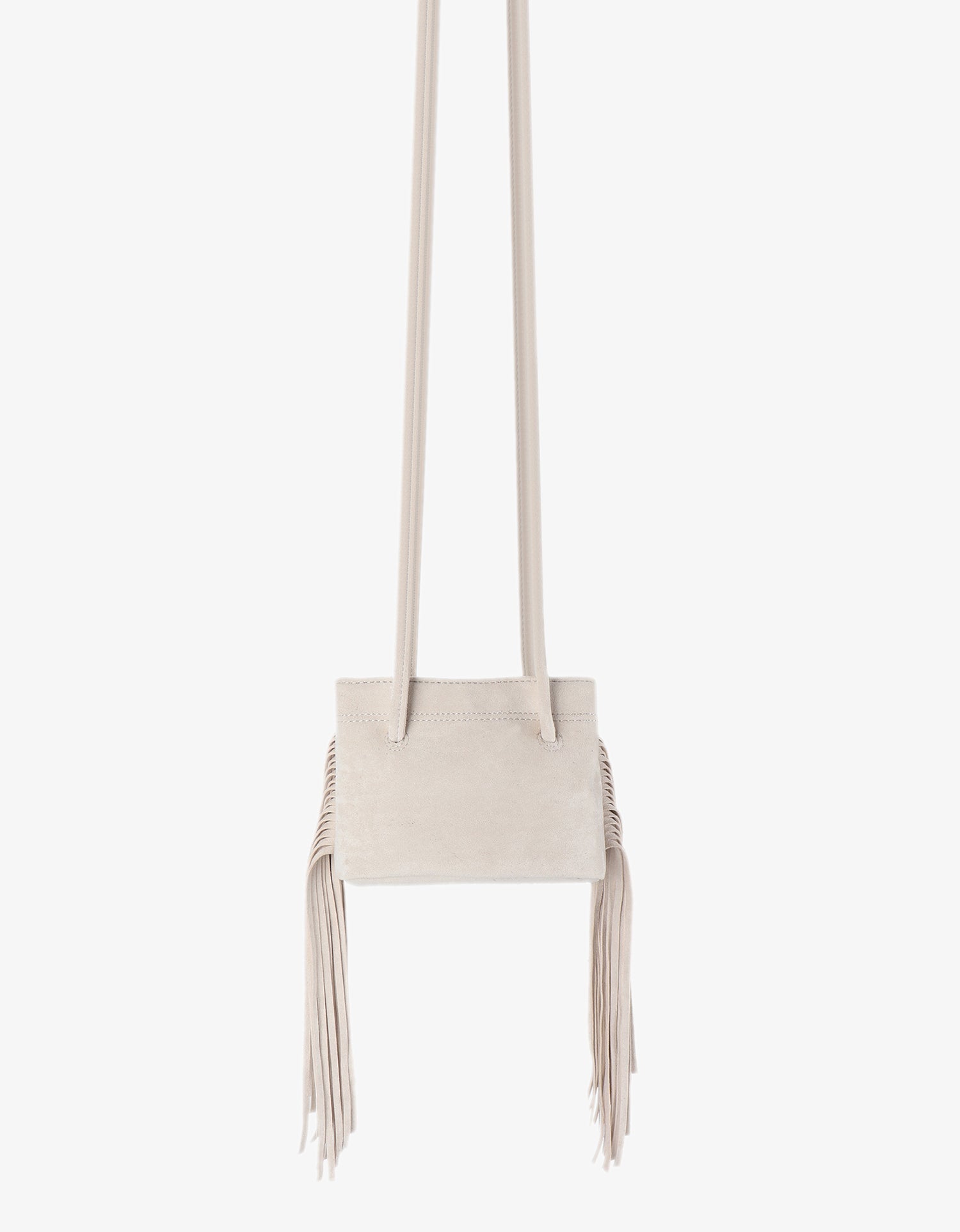 NOE FRINGE FAUX SUEDE SHORT CREAM - REMI/REID