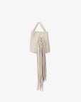 NOE FRINGE FAUX SUEDE SHORT CREAM - REMI/REID