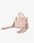 NOE FRINGE FAUX SUEDE SHORT FOUNDATION - REMI/REID