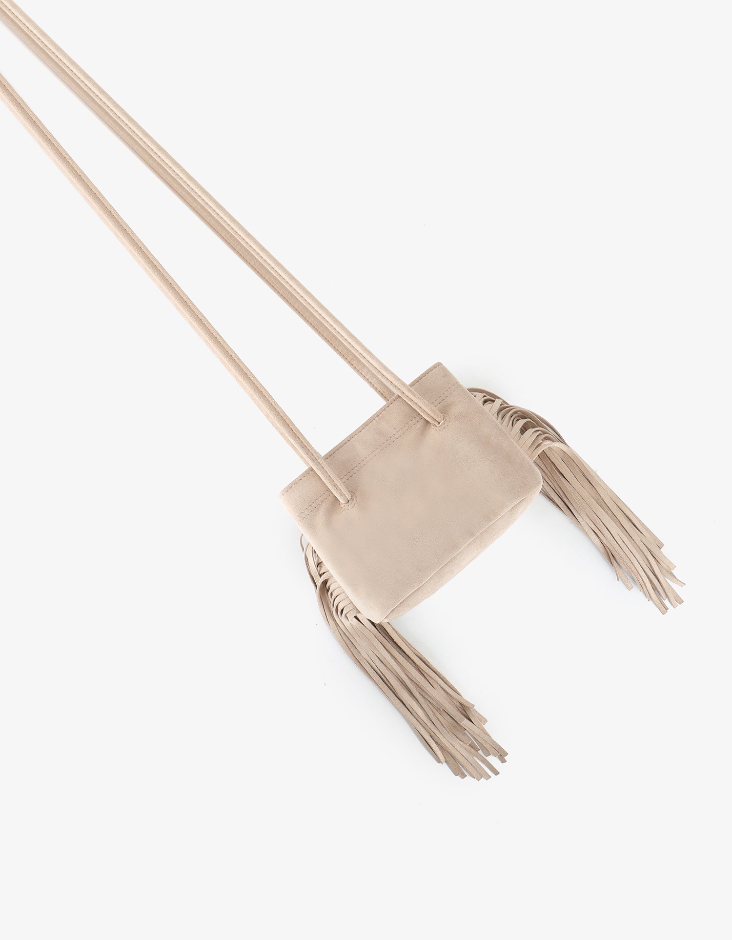 NOE FRINGE FAUX SUEDE SHORT FOUNDATION - REMI/REID