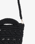NOEMI MINI TOTE CROCHET BLACK - REMI/REID