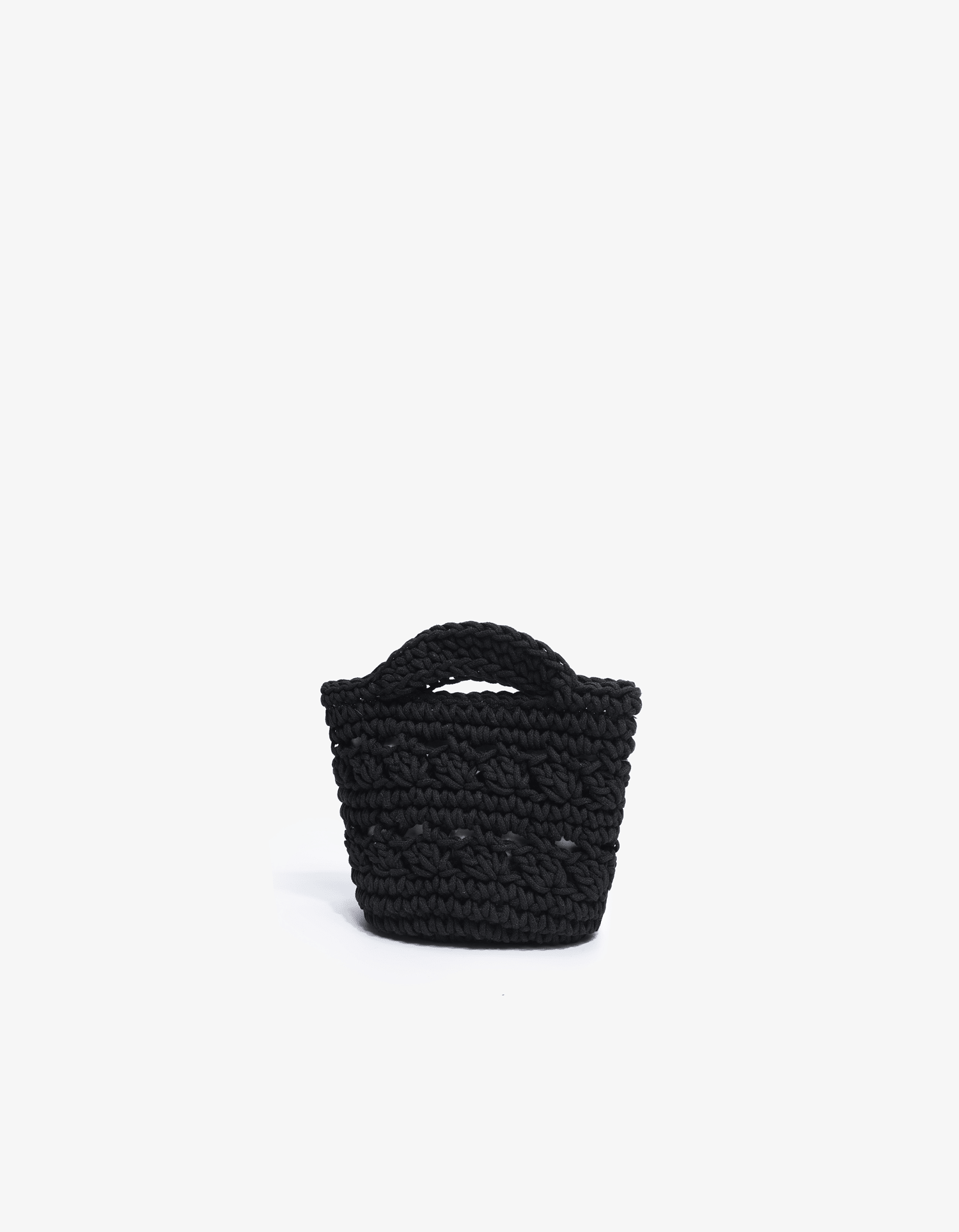 NOEMI MINI TOTE CROCHET BLACK - REMI/REID