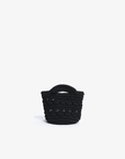 NOEMI MINI TOTE CROCHET BLACK - REMI/REID