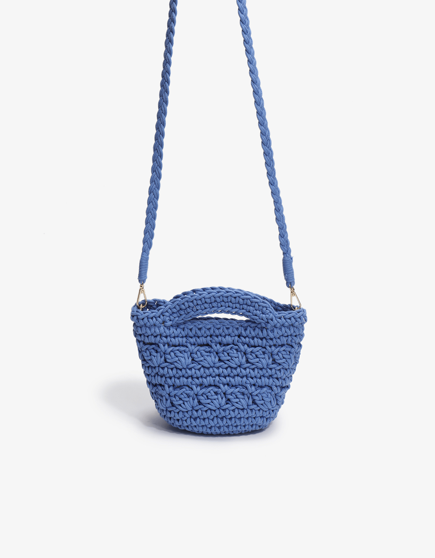 NOEMI MINI TOTE CROCHET BLUE - REMI/REID