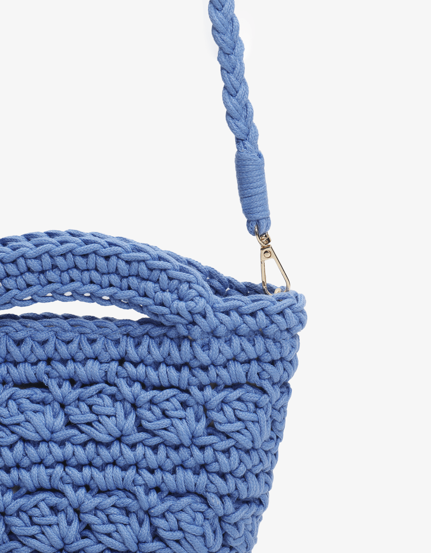 NOEMI MINI TOTE CROCHET BLUE - REMI/REID