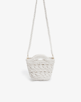 NOEMI MINI TOTE CROCHET CREAM - REMI/REID