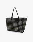 OYA GROMMET CANVAS TOTE BLACK - REMI/REID