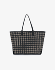 OYA GROMMET CANVAS TOTE BLACK - REMI/REID