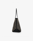 OYA GROMMET CANVAS TOTE BLACK - REMI/REID
