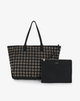 OYA GROMMET CANVAS TOTE BLACK - REMI/REID