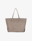 OYA GROMMET CANVAS TOTE GREY - REMI/REID