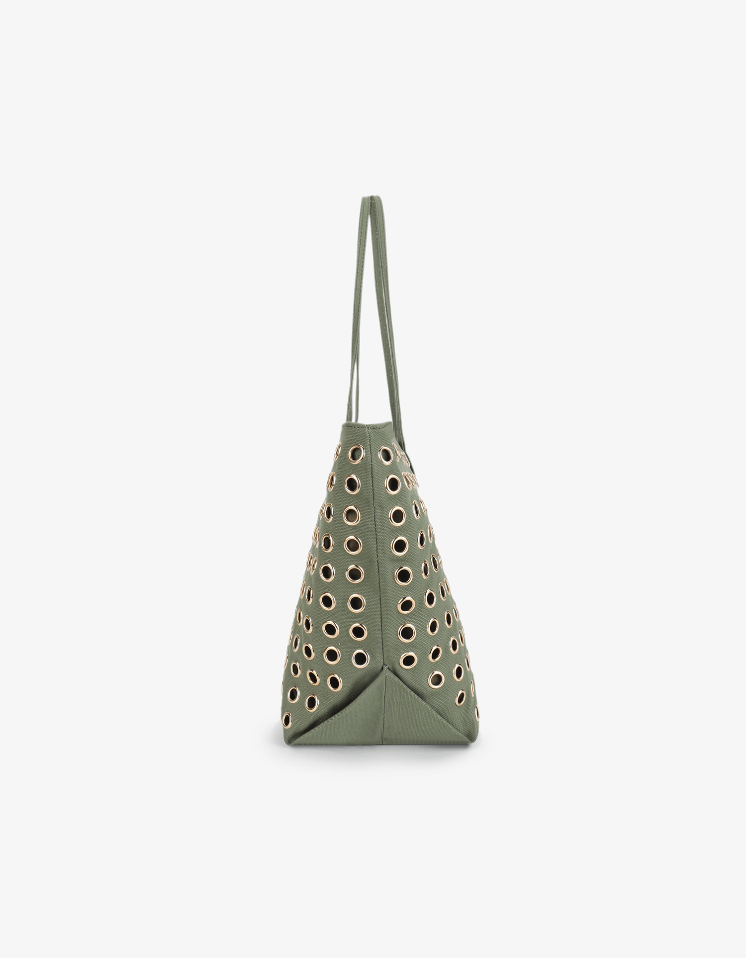 OYA GROMMET CANVAS TOTE OLIVE - REMI/REID