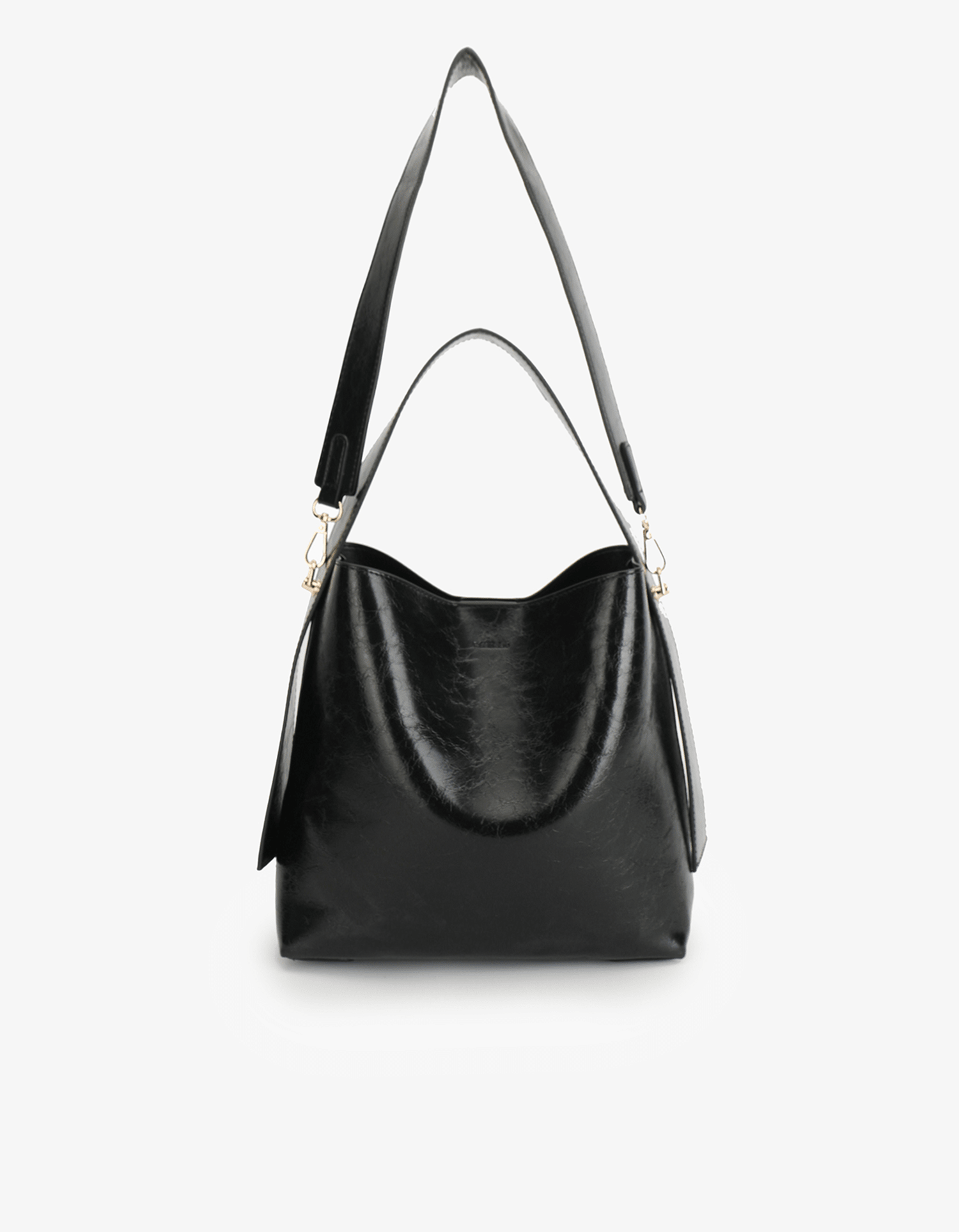 PALOMA SHOULDER WAXED BLACK - REMI/REID