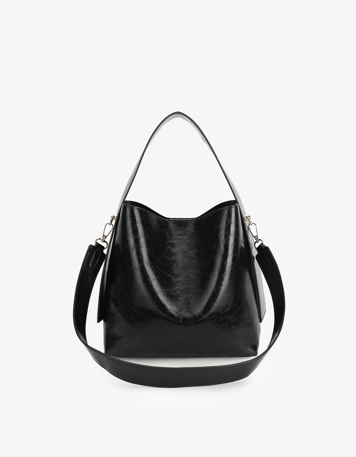 PALOMA SHOULDER WAXED BLACK - REMI/REID