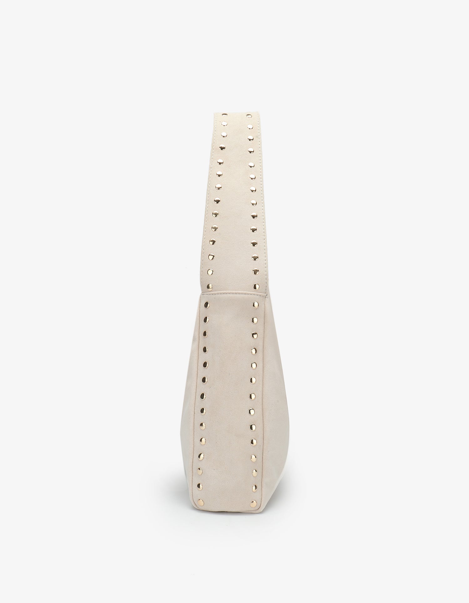 PASCAL SHOULDER STUDDED FAUX SUEDE CREAM - REMI/REID
