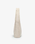 PASCAL SHOULDER STUDDED FAUX SUEDE CREAM - REMI/REID