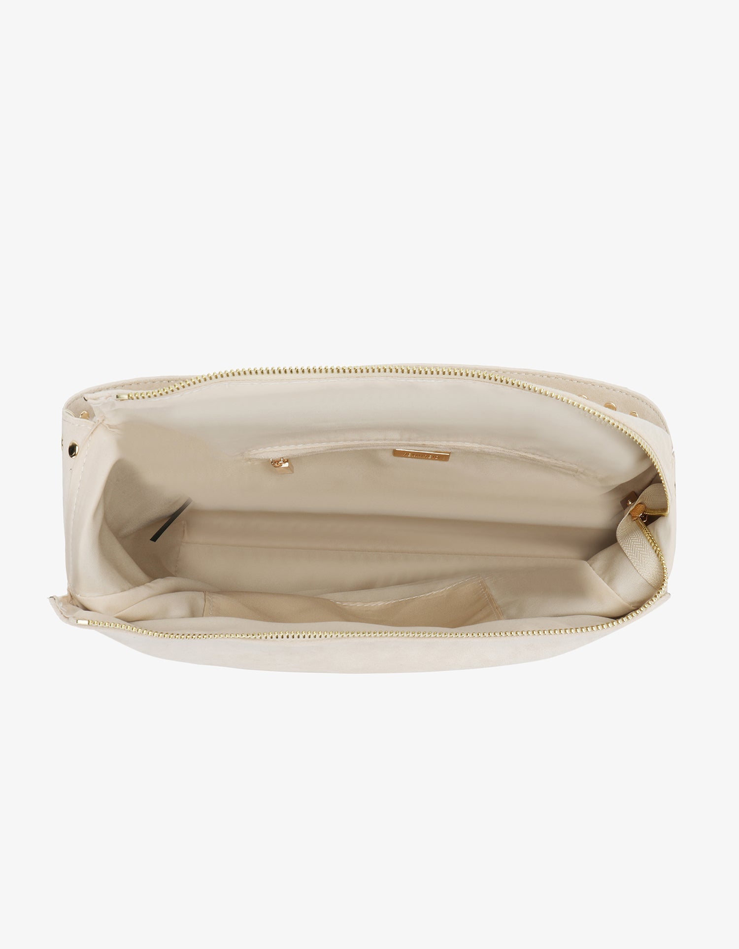 PASCAL SHOULDER STUDDED FAUX SUEDE CREAM - REMI/REID