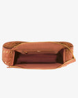 PASCAL SHOULDER STUDDED FAUX SUEDE TAN - REMI/REID