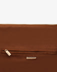 PASCAL SHOULDER STUDDED FAUX SUEDE TAN - REMI/REID