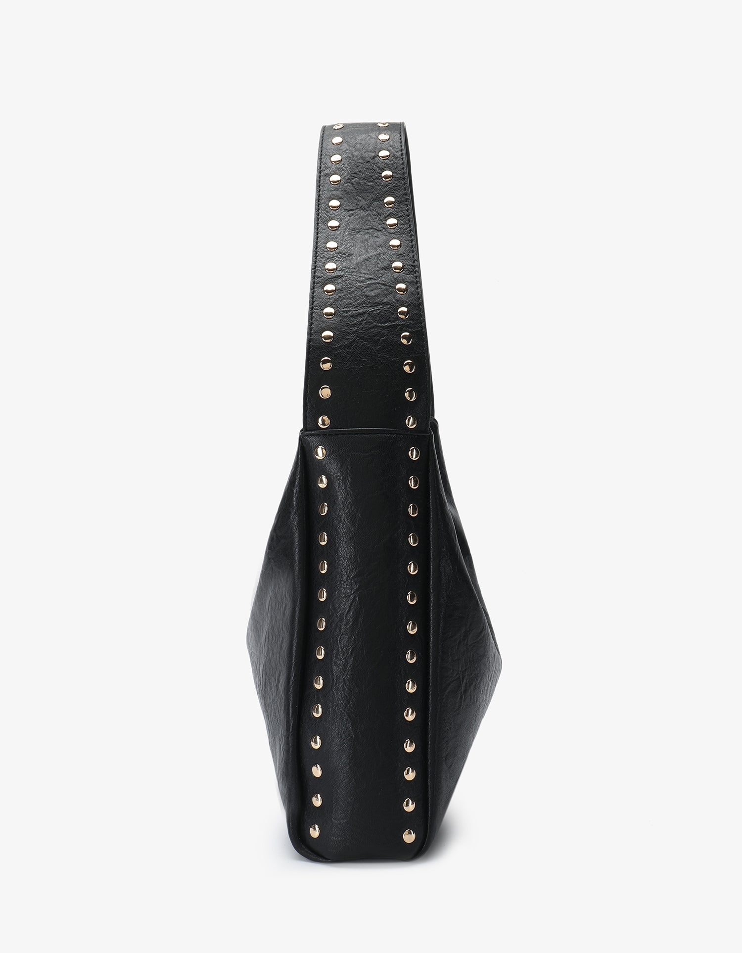 PASCAL SHOULDER STUDDED VEGAN BLACK GOLD - REMI/REID