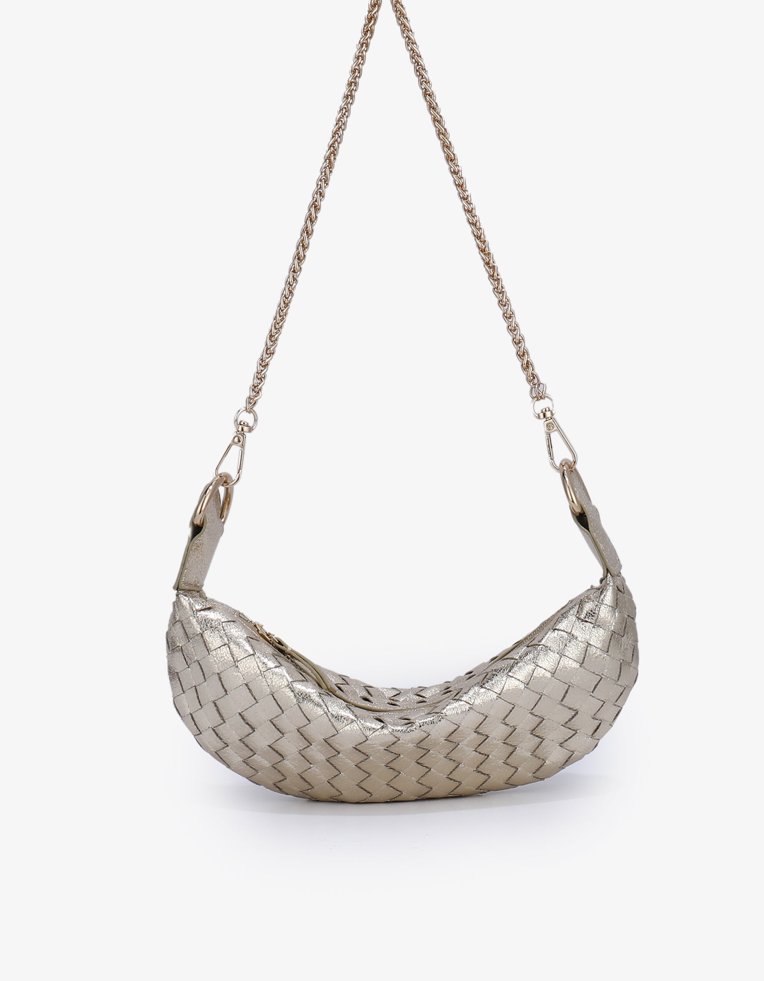 PEPPA CONVERTIBLE MINI SLING HI SHINE PLATINUM - REMI/REID