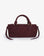 PEPPER MINI SATCHEL FAUX SUEDE AUBERGINE - REMI/REID